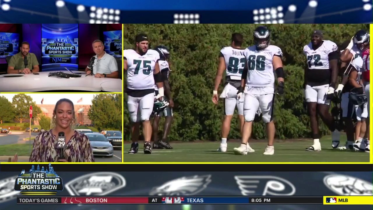Live from Jefferson Health Training Complex: Latest Eagles updates
