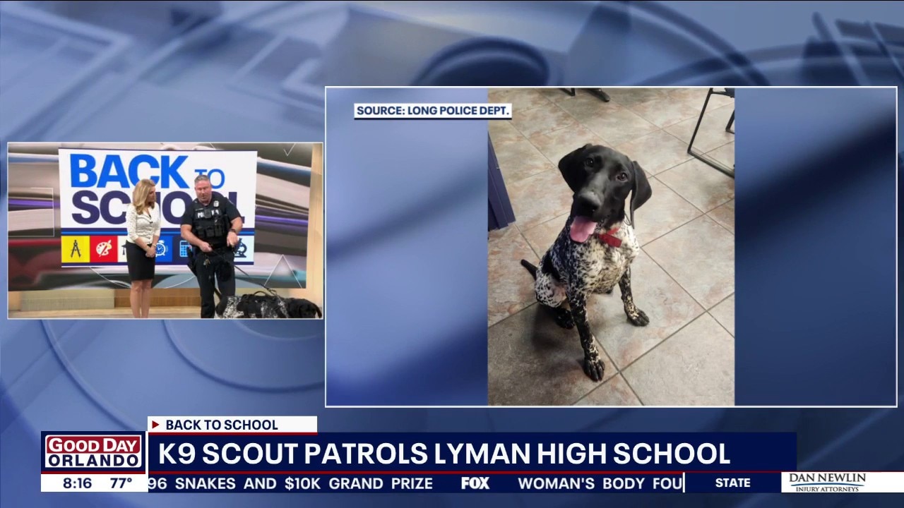 K9 Starts New School Year with Students at Lyman High School