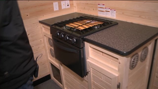 Chip checks out ice fishing shelters
