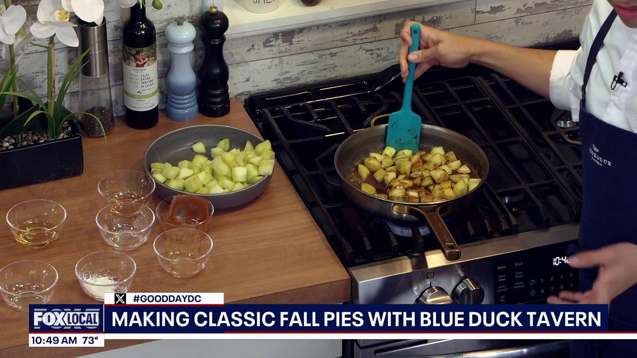 Making classic fall pies with Blue Duck Tavern