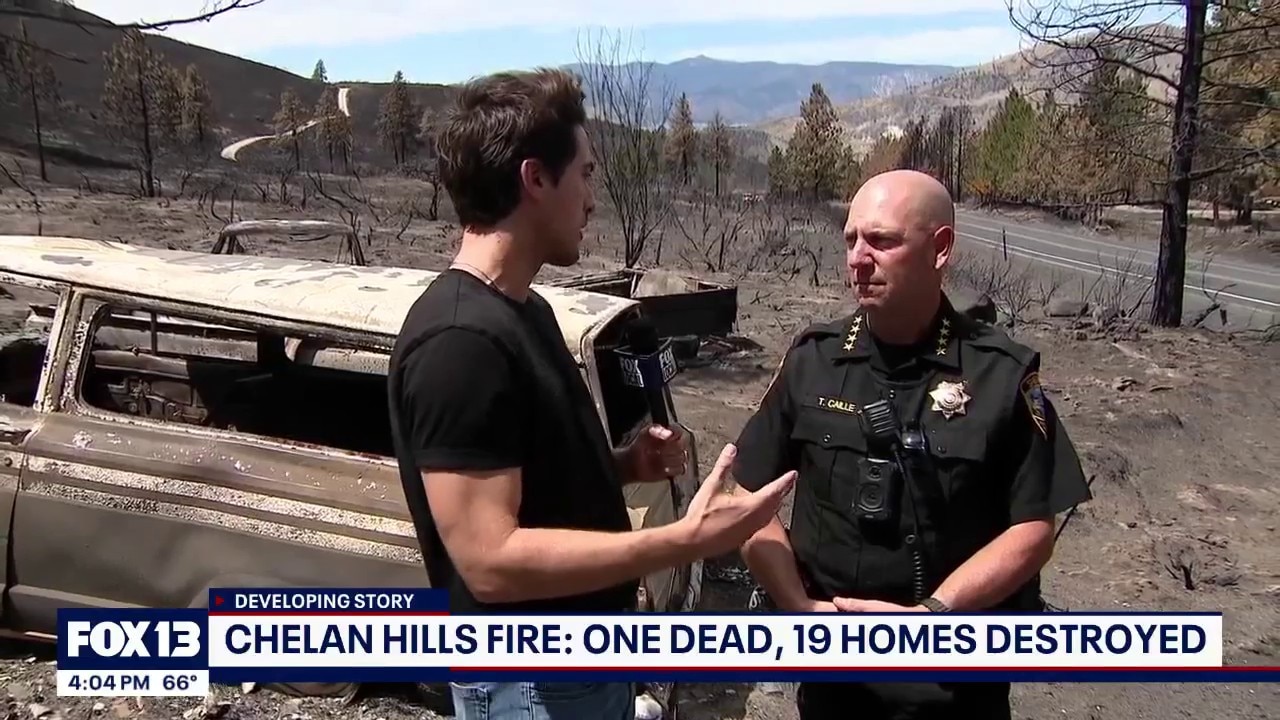 19 homes destroyed in deadly Chelan Hills fire