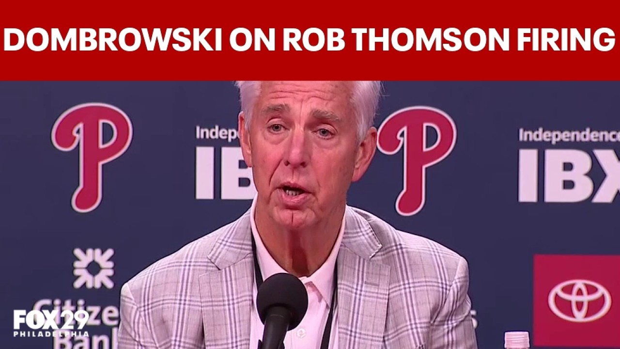 FULL PRESSER: Dombrowski on Phillies firing of manager Rob Thomson