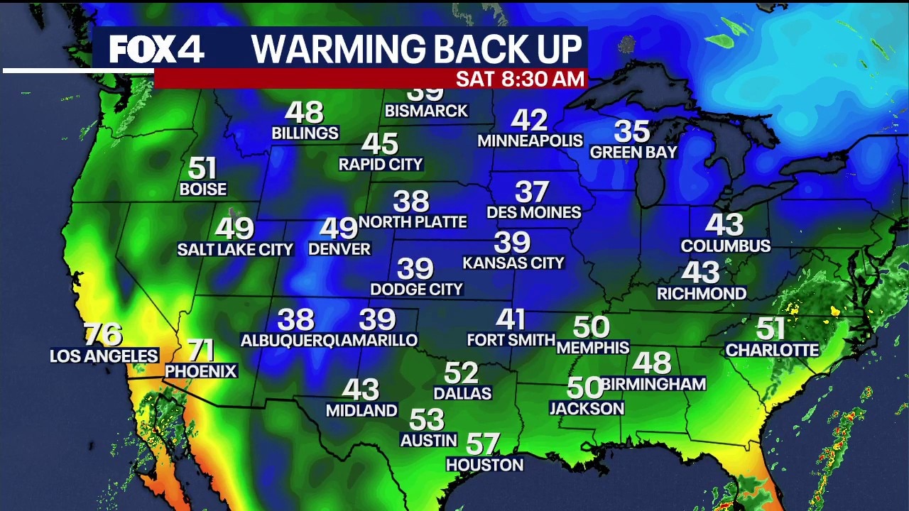 Dallas weather: Oct. 17 morning forecast