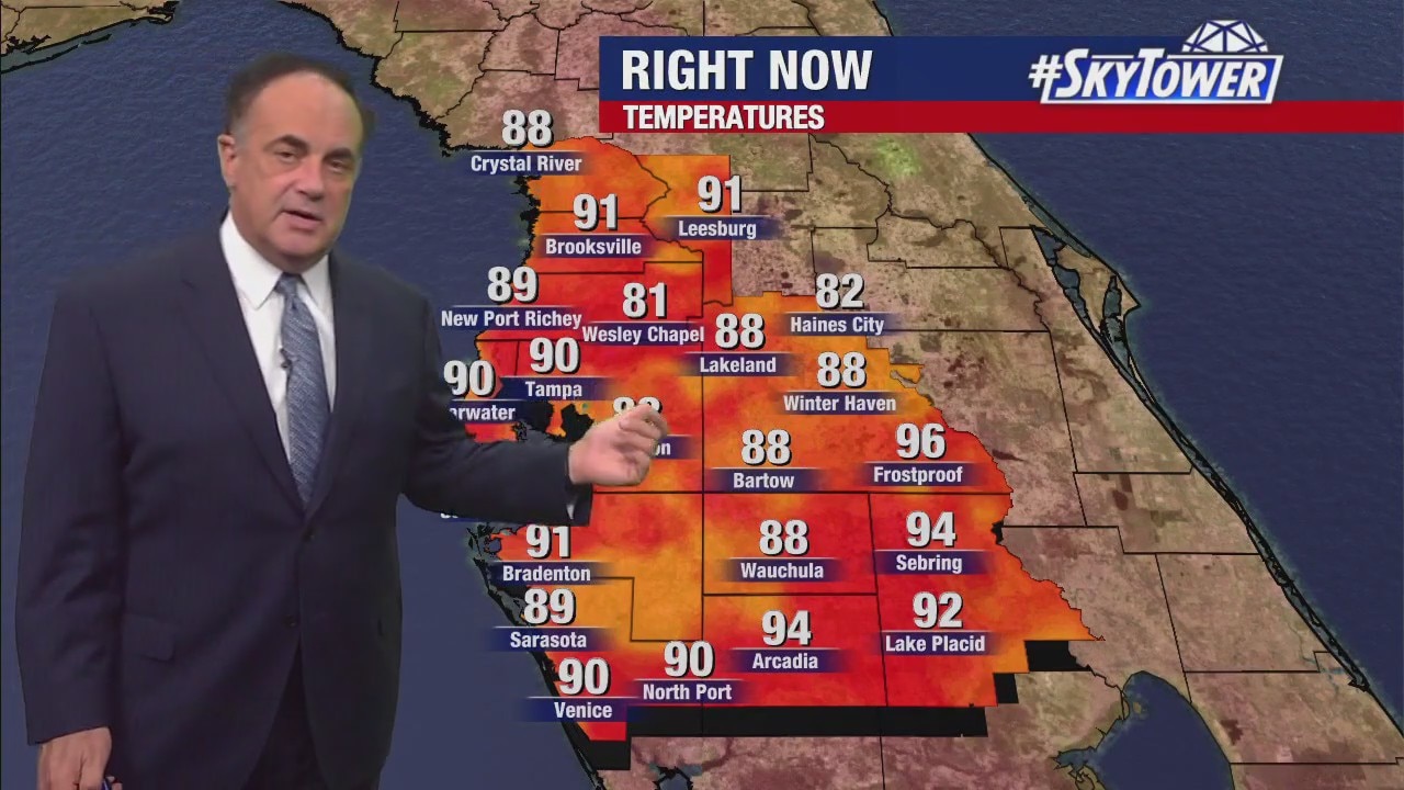 Thursday evening forecast