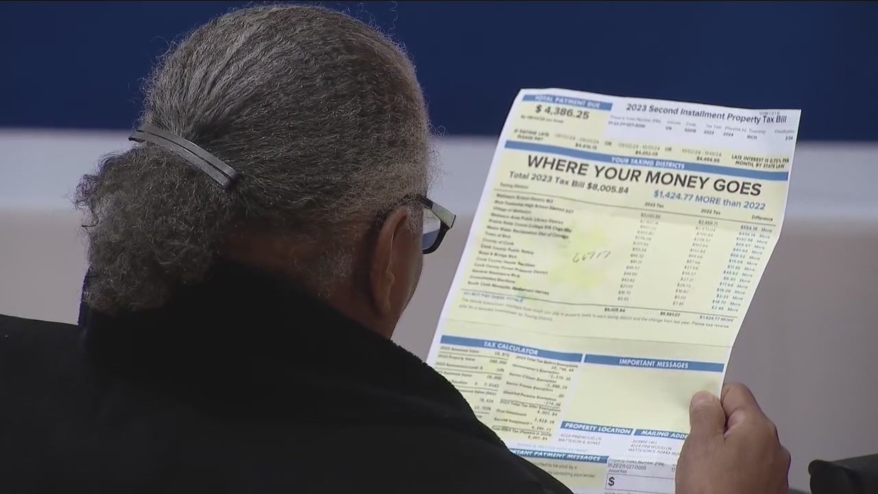 Cook County property tax bills going out after two-month delay