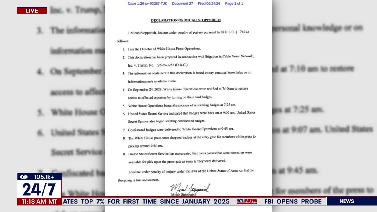 CNN, MSNOW, Politico back at White House after judge lifts ban