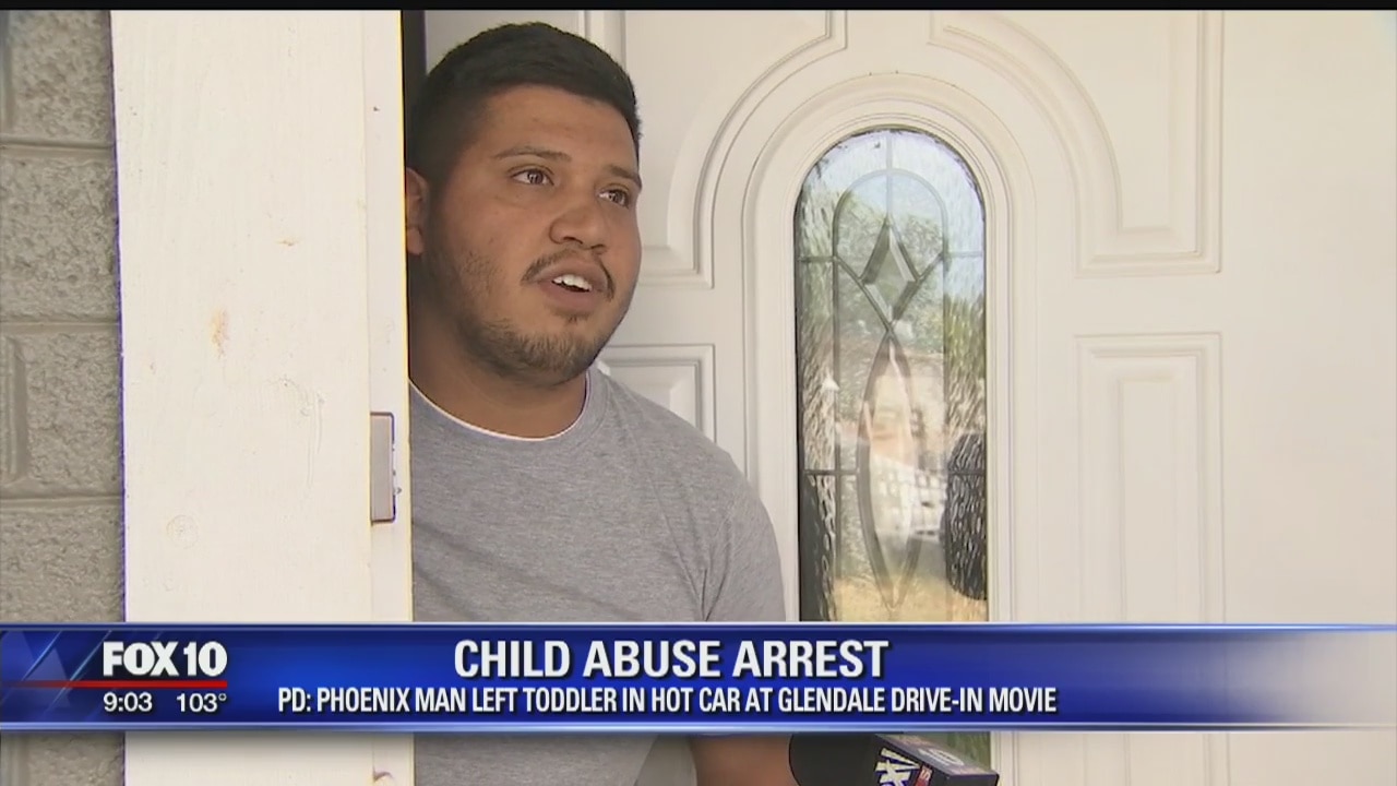 Man accused of leaving child in car speaks