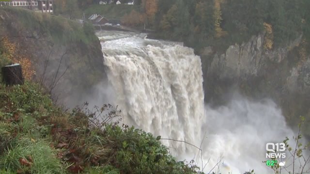 Snoqualmie river flooding