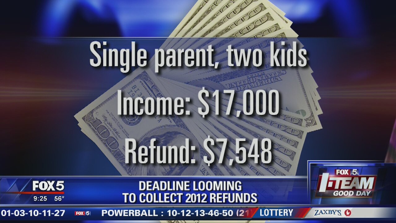 Deadline Looming to Collect 2012 Tax Refunds
