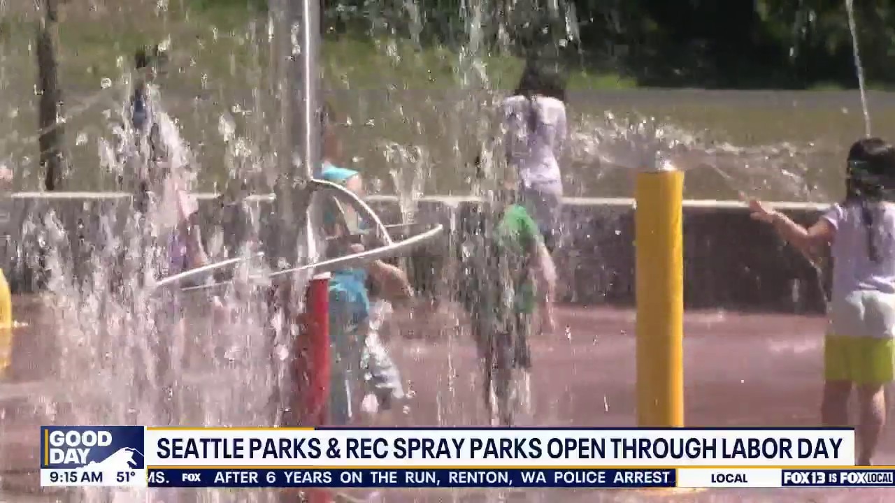 Seattle spray parks open for summer season