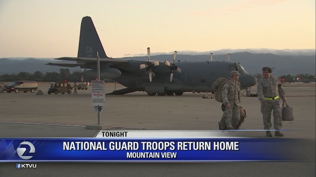 National Guard troops return home