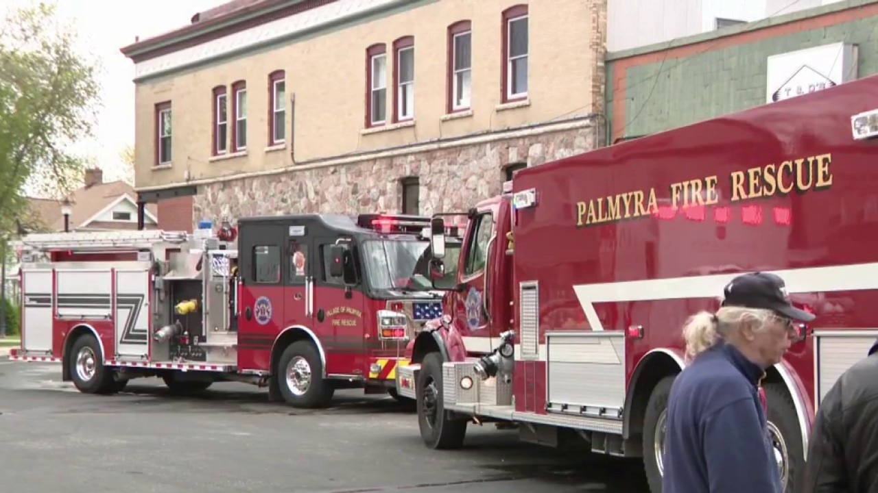 Fire at Palmyra American Legion