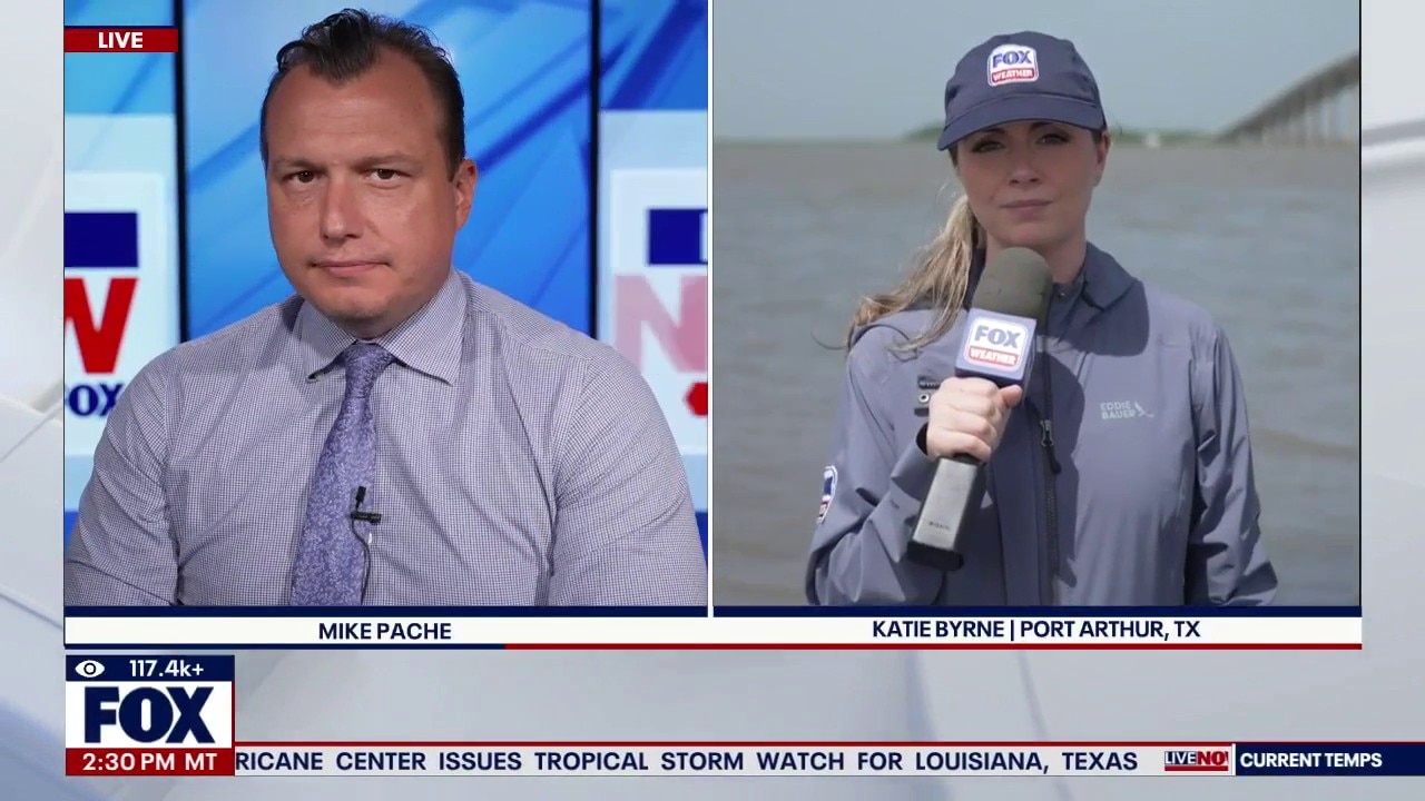 Tropical storm Arthur forms near Texas
