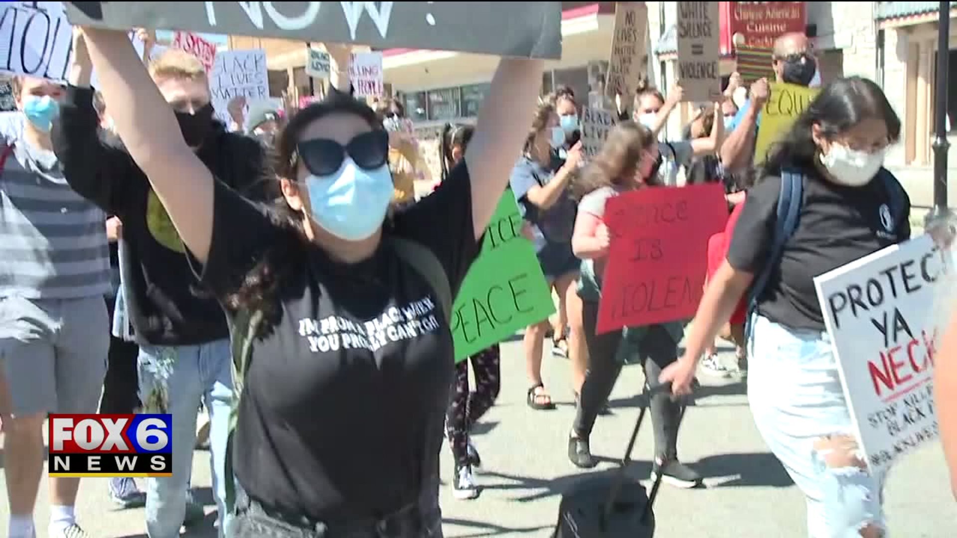 Suburban protests