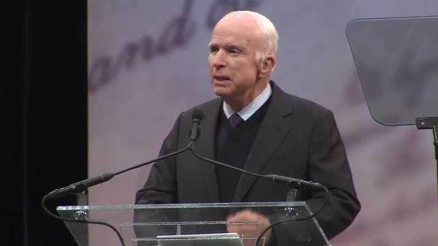 Sen. John McCain warns against 'spurious nationalism'
