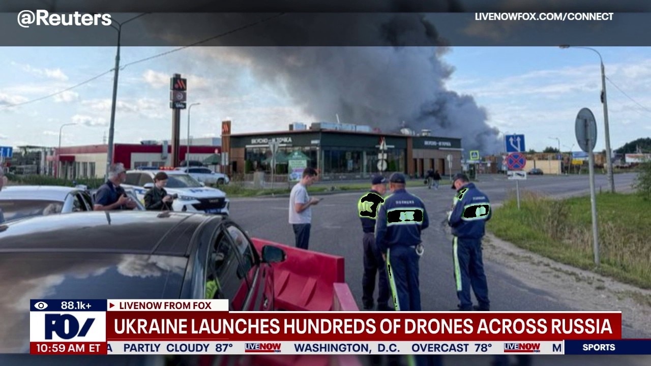 Ukraine-Russia war: Kyiv's largest aerial attack 