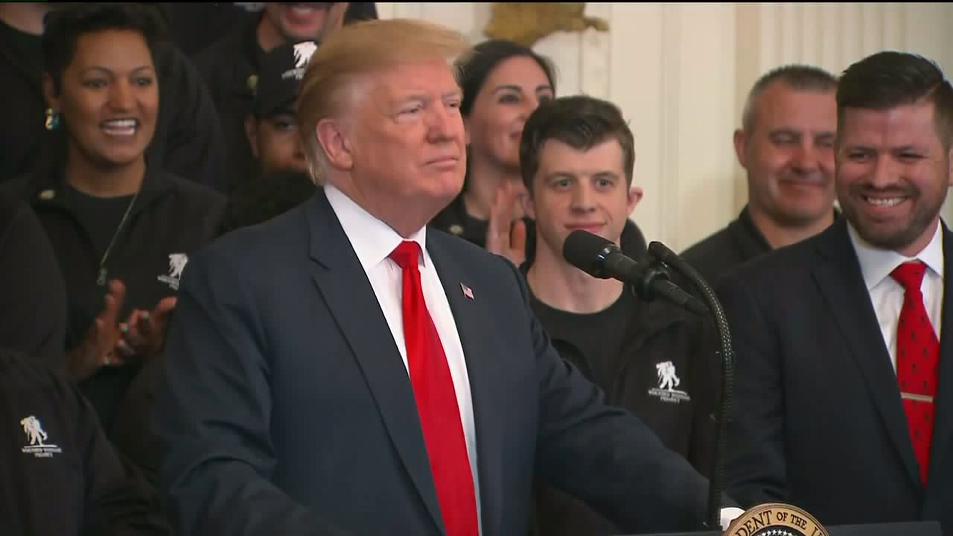 President Trump reacts to release of Mueller report