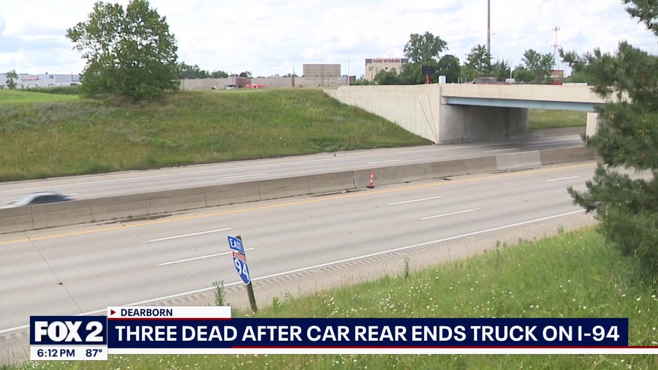 3 dead in fatal crash on I-94 in Dearborn