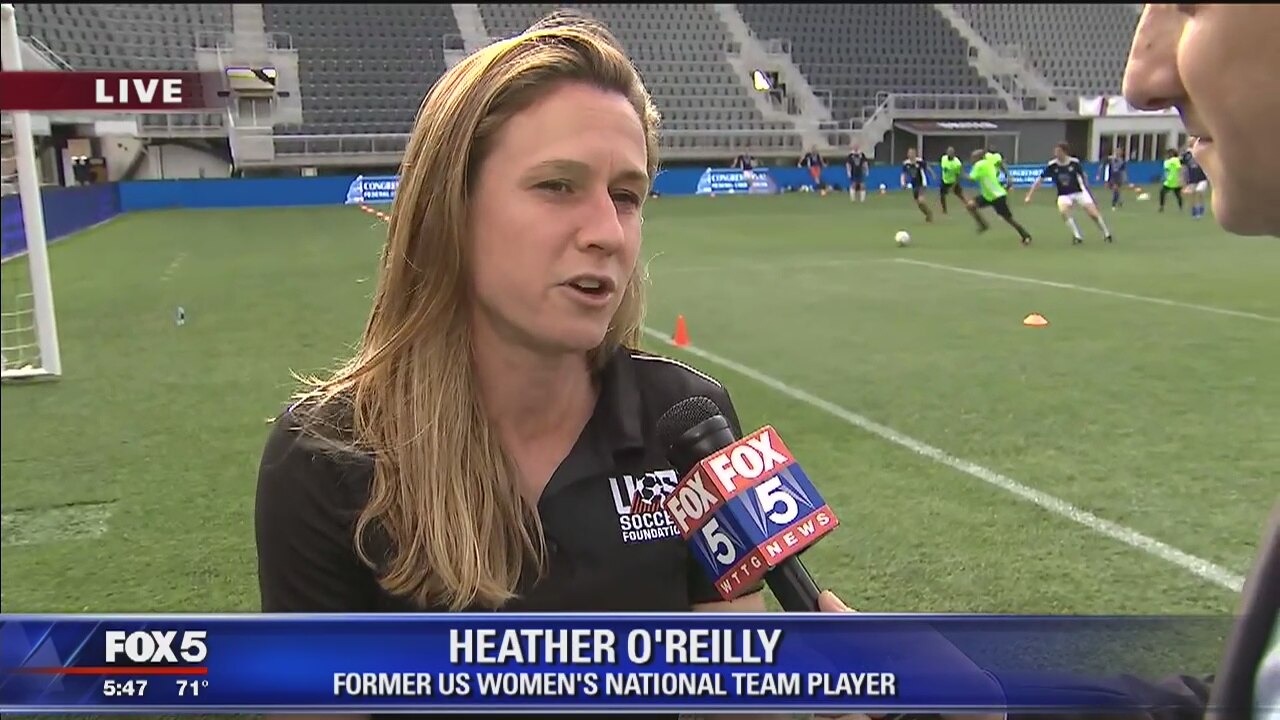 Congressional soccer match held at Audi Field