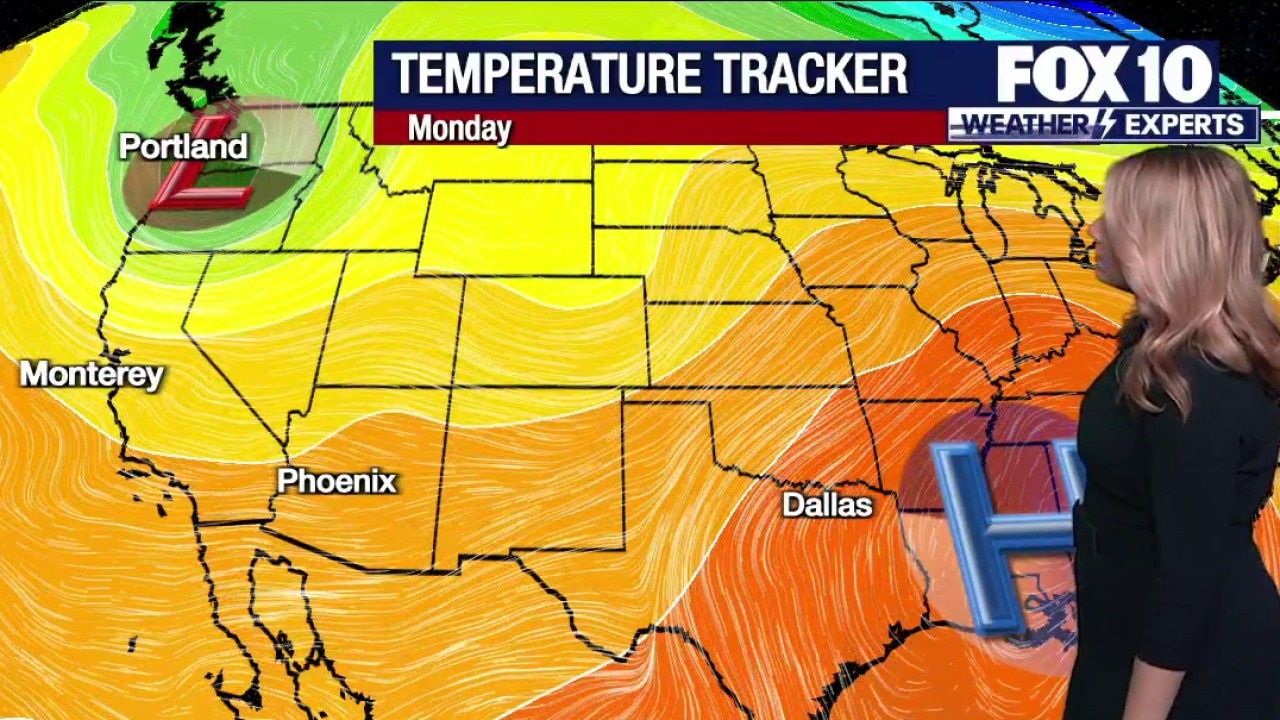 Warm week ahead before weekend rain chances