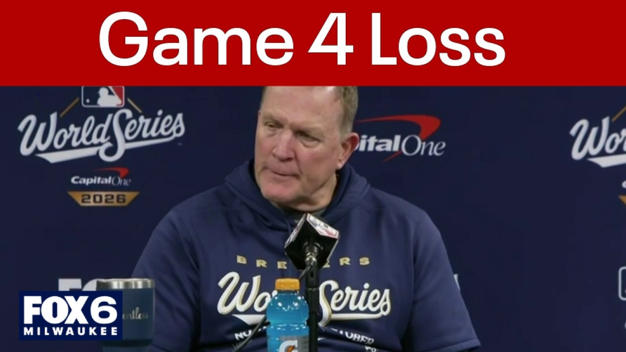 Pat Murphy speaks on Game 4 World Series loss