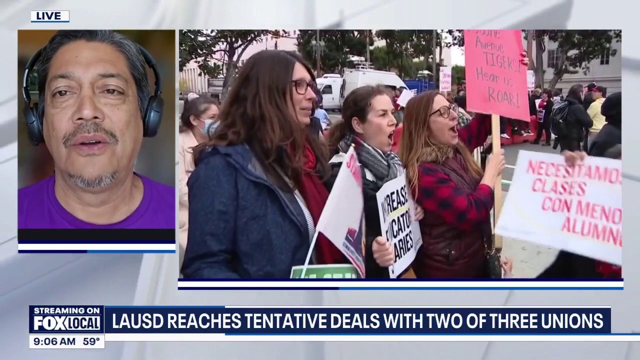 Union talks continue as LAUSD strike looms