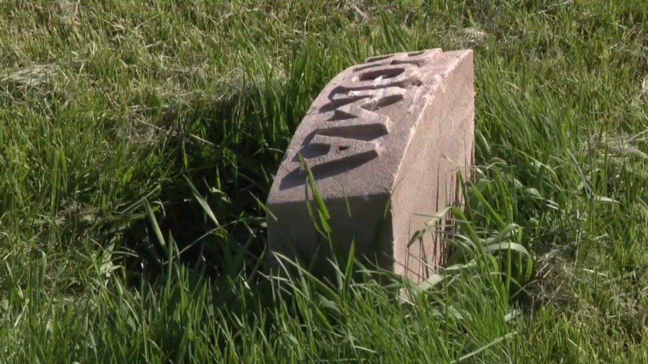 Milwaukee County cemetery graves sinking