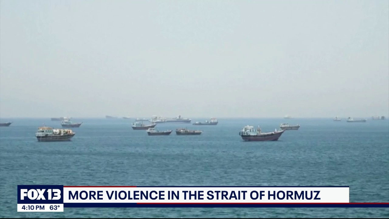 Iran makes new threats amid violence in Strait of Hormuz