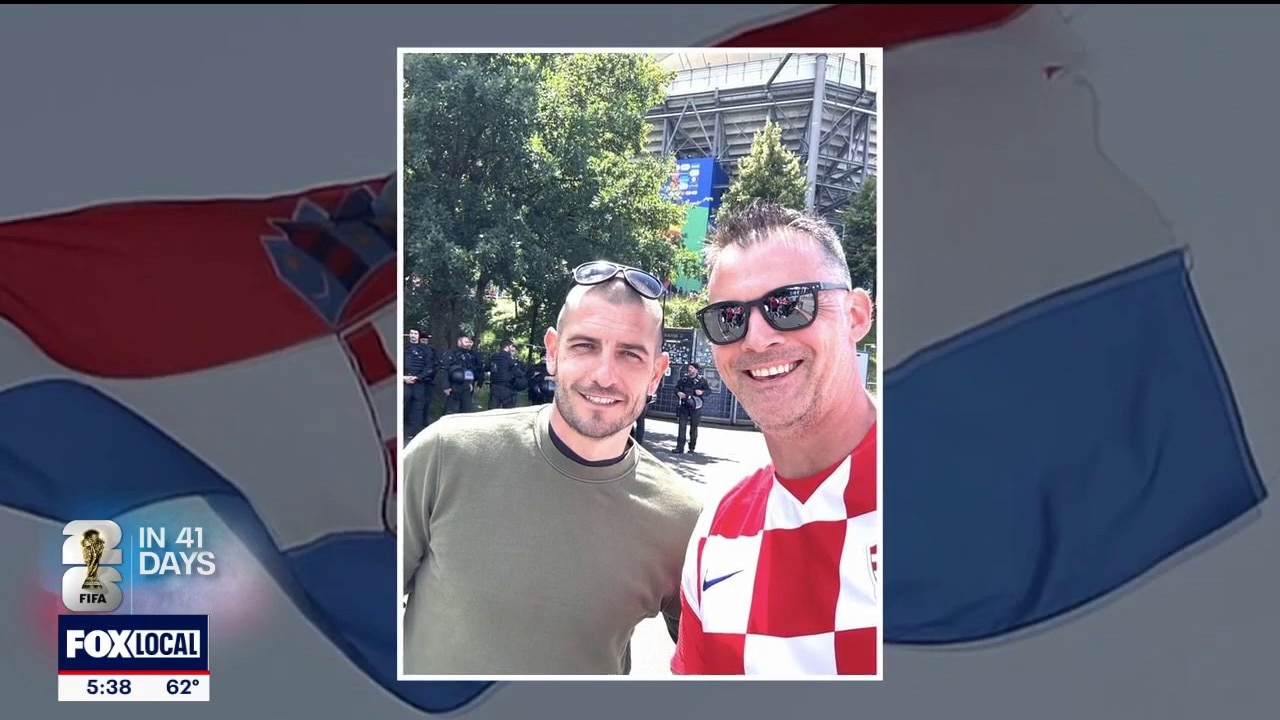 Globetrotting Croatia soccer fan heads to North Texas