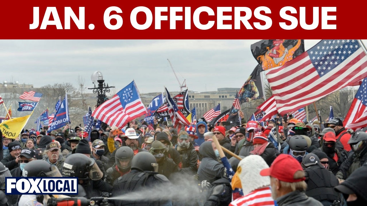 Jan. 6 officers sue to block payouts from Trump’s new ‘Anti-Weaponization’ fund