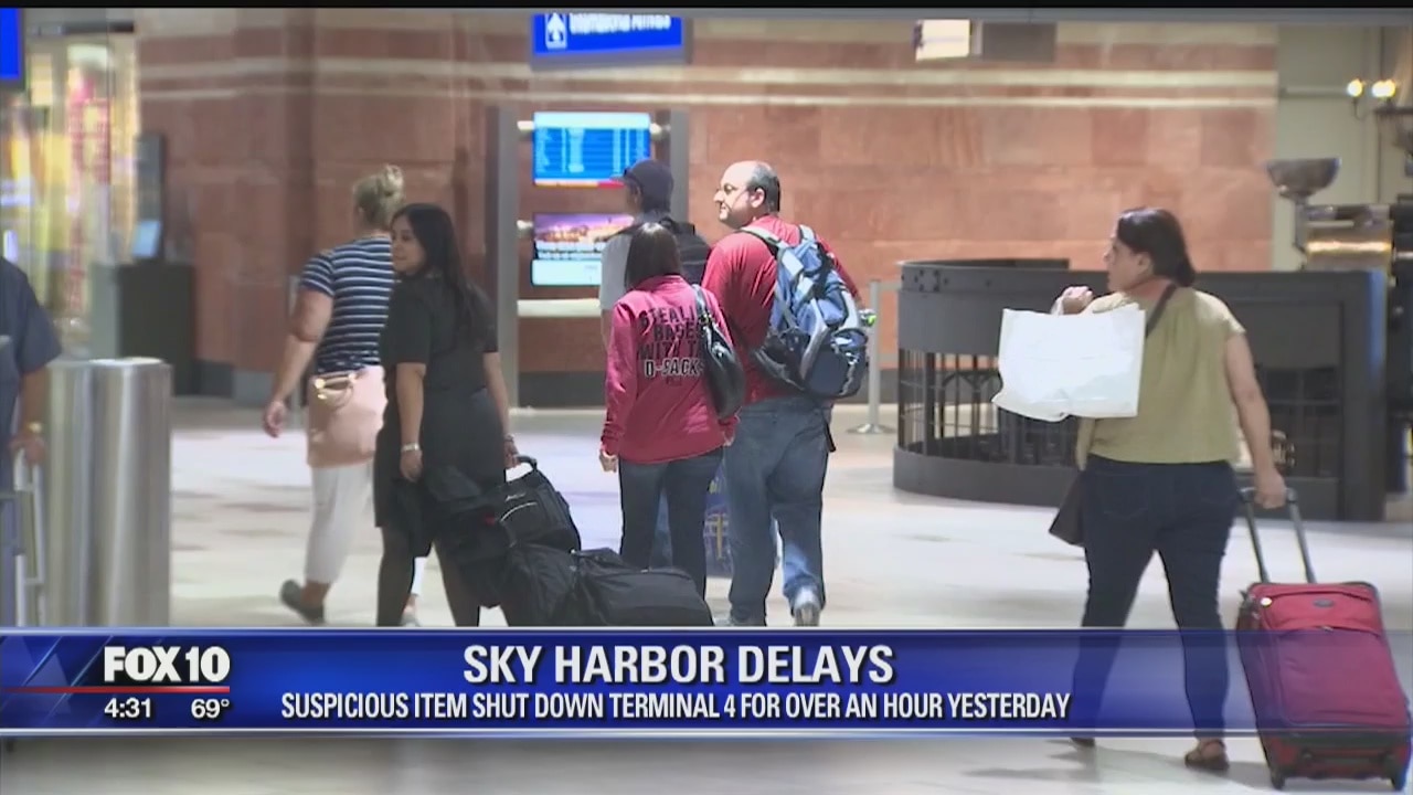 Terminal 4 shut down for over an hour