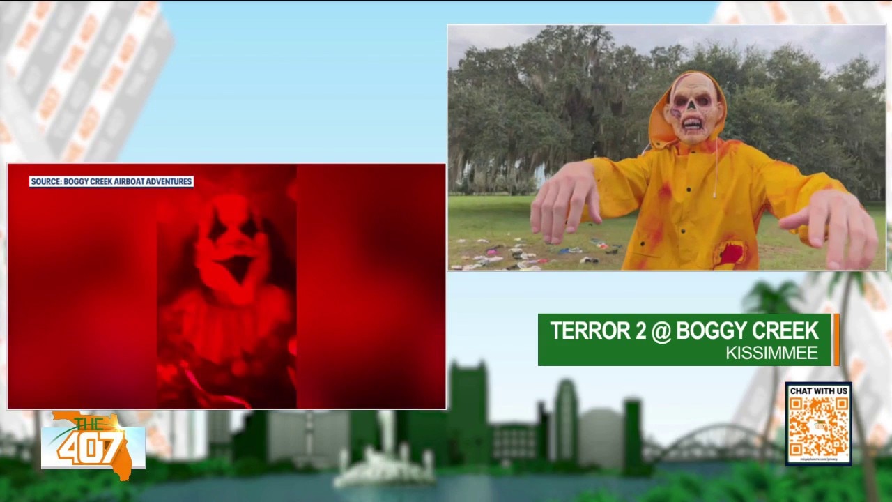 The frights are back at Boggy Creek Airboat Adventures for Terror 2 
