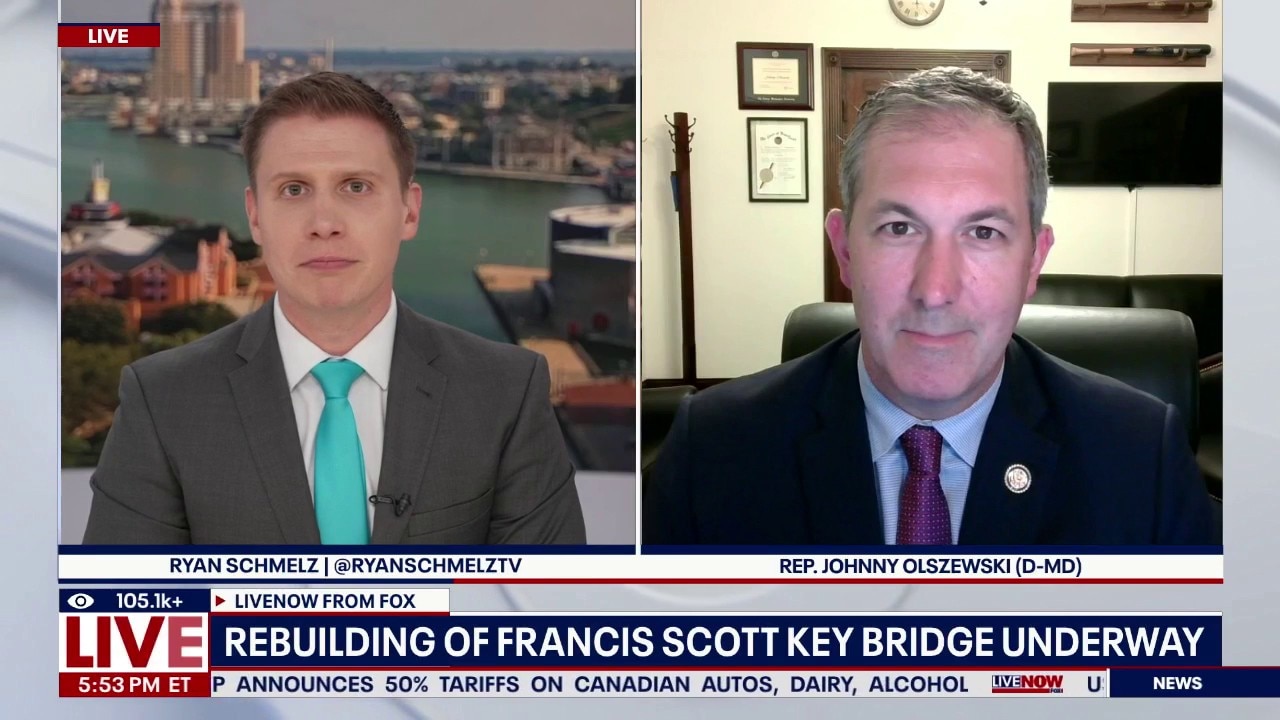 Update on the rebuilding of the Francis Scott Key Bridge