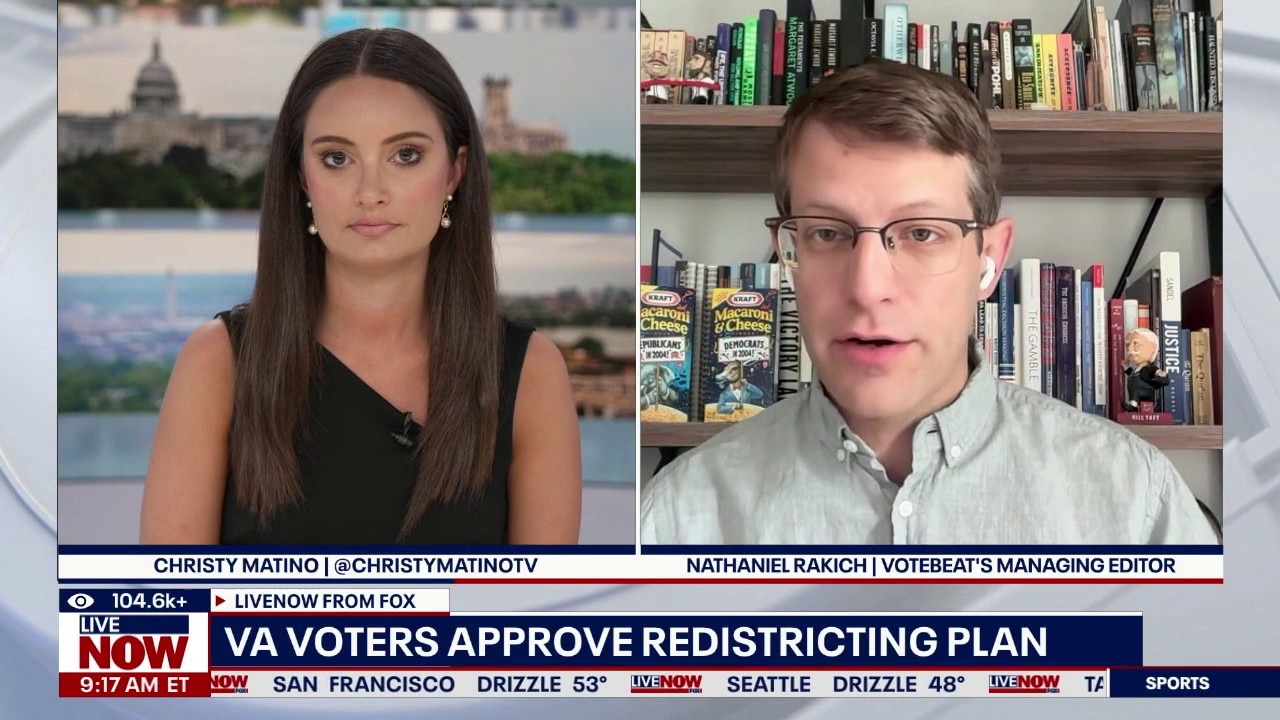 Virginia voters approve redistricting plan