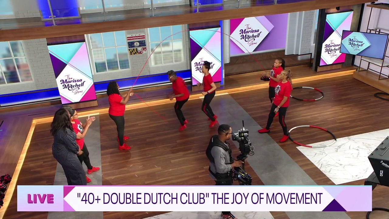 Heart health with 40+ Double Dutch Club