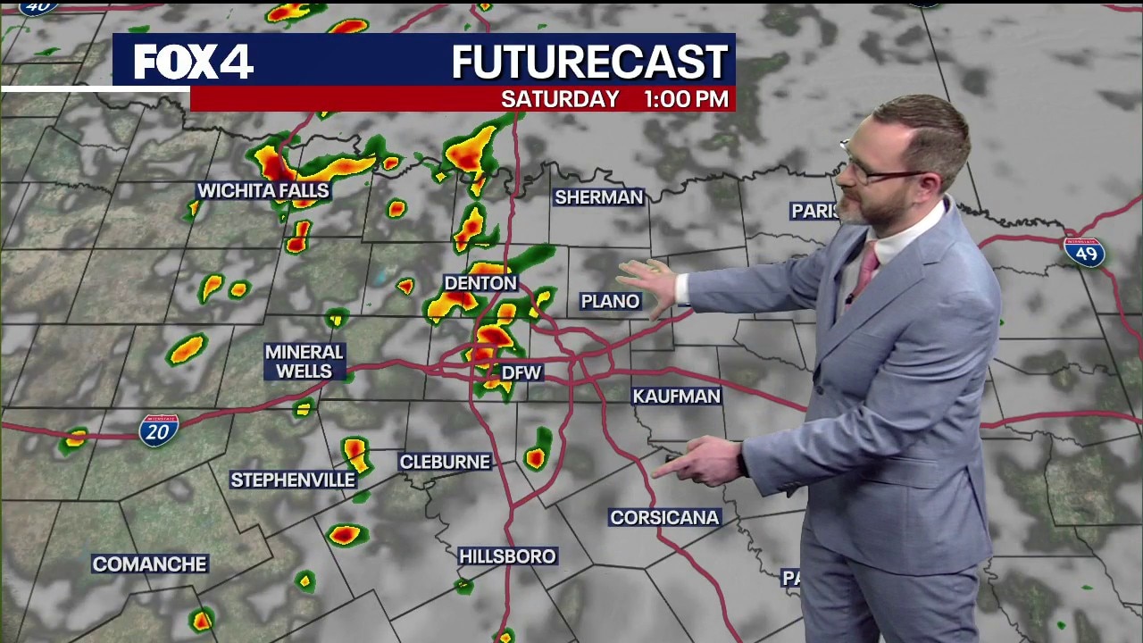 Dallas weather: June 3 evening forecast