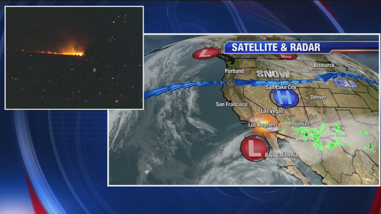 Tuesday evening weather forecast