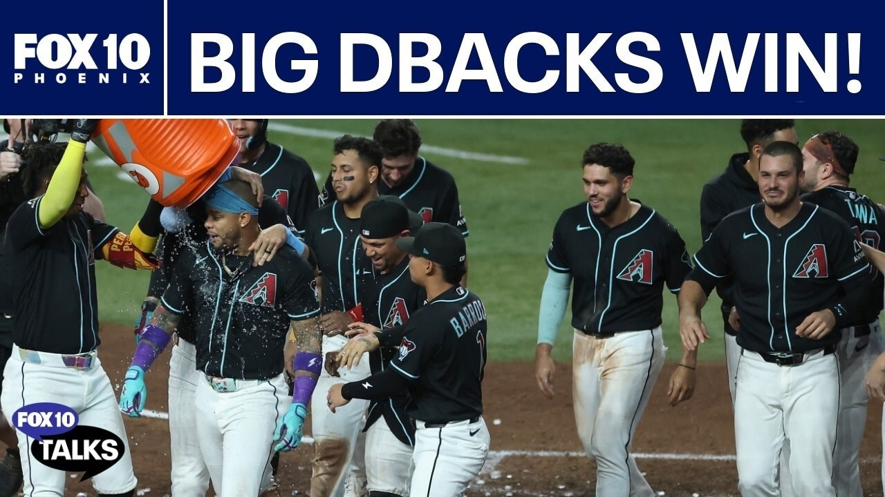 Arizona Diamondbacks walk-off win, Arizona Cardinals prep for season | FOX 10 Talks Sports