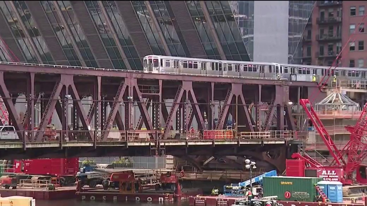 Normal Chicago train services delayed due to Lake Street Bridge work