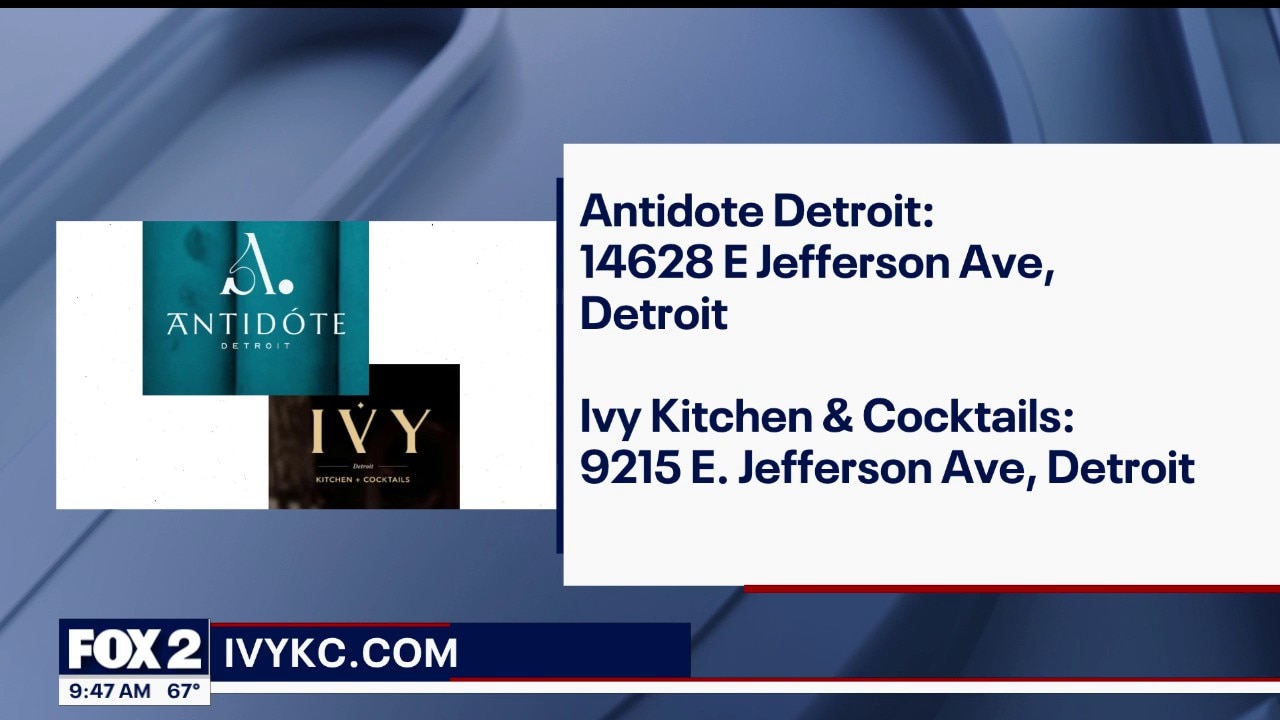 Antidote Detroit & Ivy Kitchen & Cocktails 
