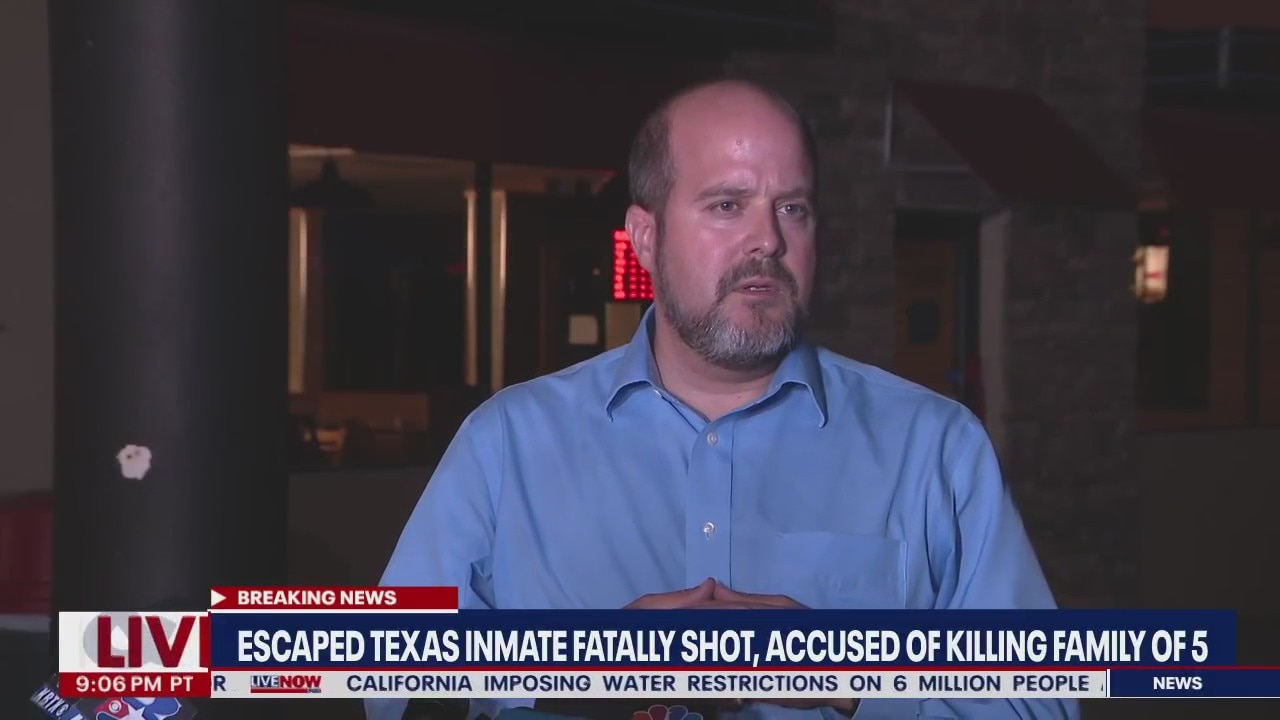 Escaped inmate Gonzalo Lopez shot to death after manhunt in Texas