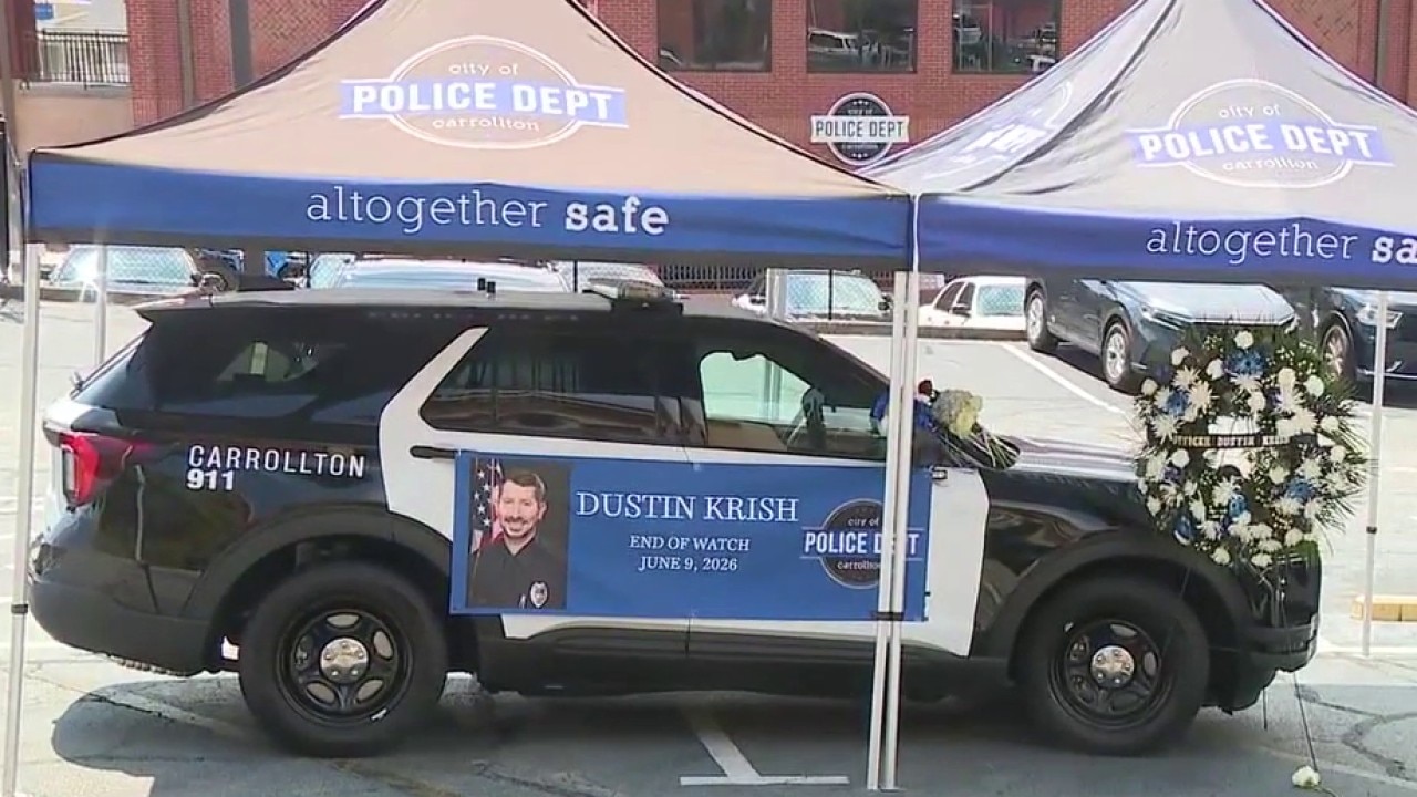 Carrollton mourns Officer Dustin Krish after a long battle