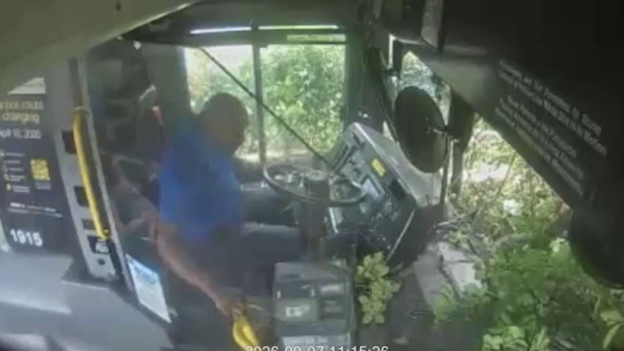 New video shows MARTA driver falls asleep at wheel, crashes