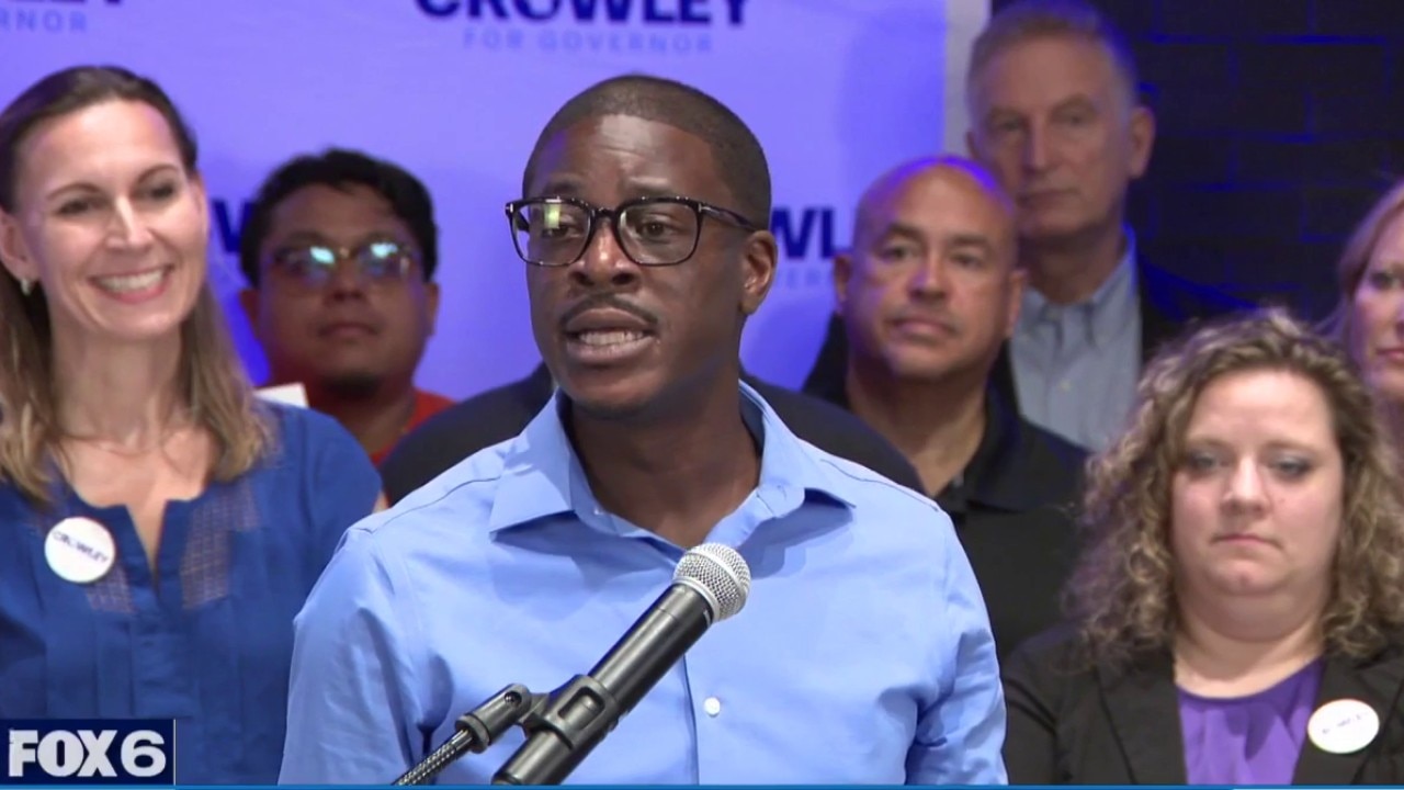 Wisconsin governor race, Evers endorses Crowley