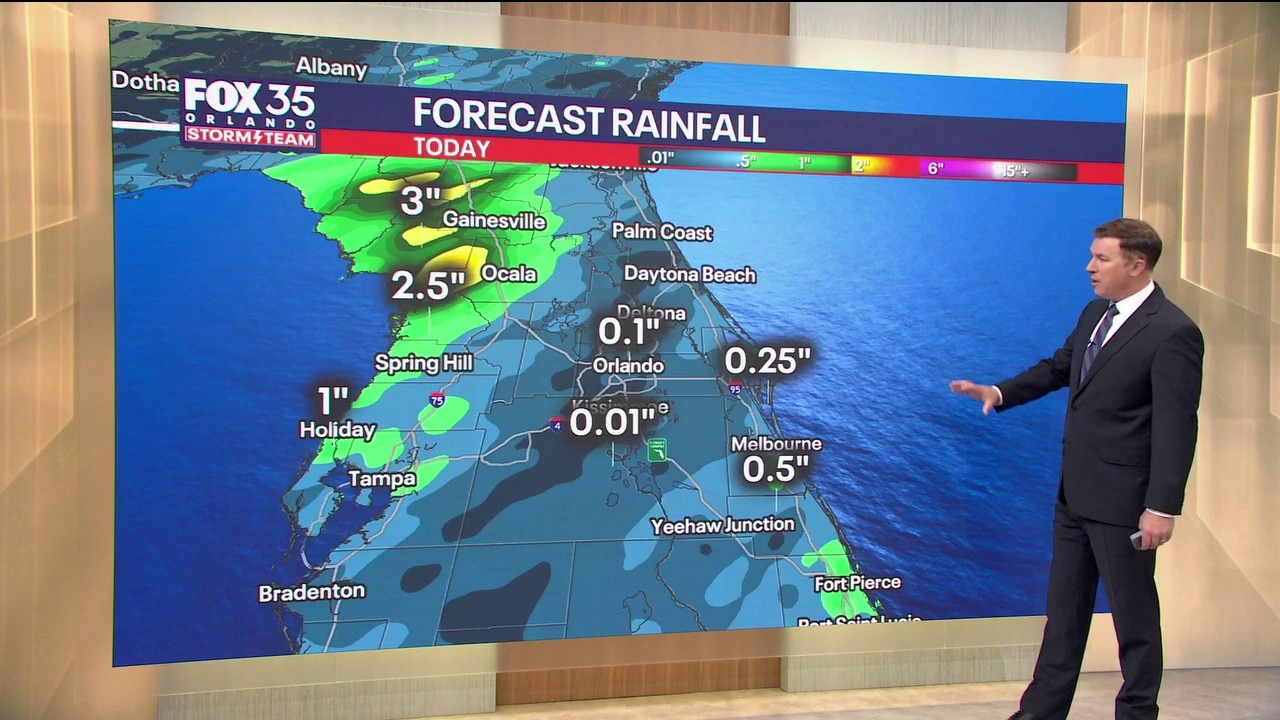 Orlando AM Weather Forecast: Rain chances increase this week