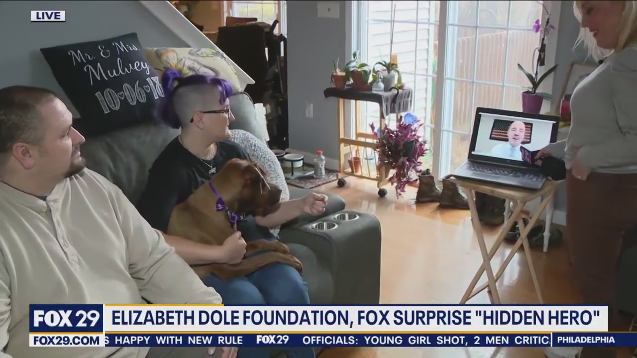 Local veteran, wife surprised with $3,500 from FOX, Elizabeth Dole Foundation
