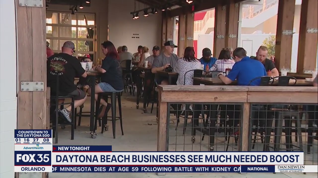 Business see much needed boost from Daytona 500 fans