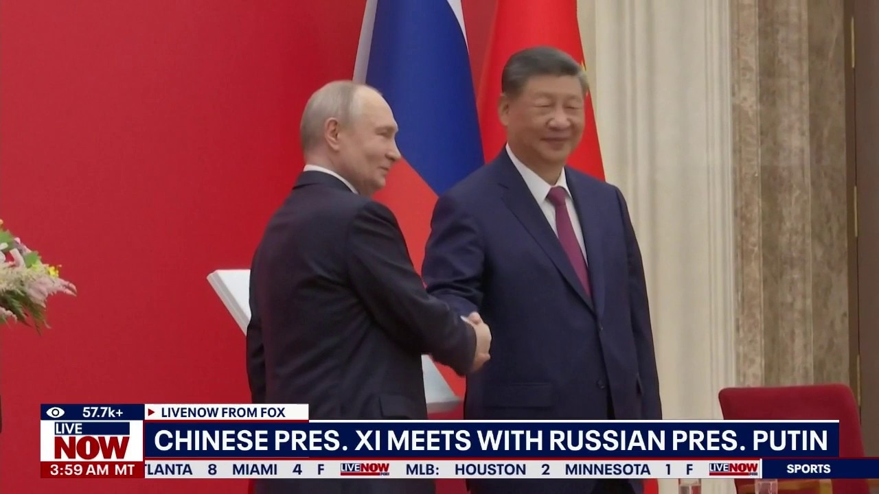Russia's President Vladimir Putin visits Beijing