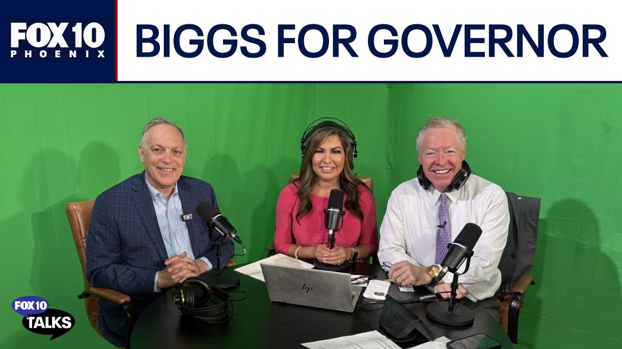 Arizona Governor race: Andy Biggs talks housing, school choice, and Katie Hobbs | FOX 10 Talks