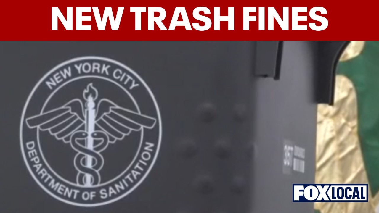 NYC to fine small residential buildings without official trash bins starting Tuesday